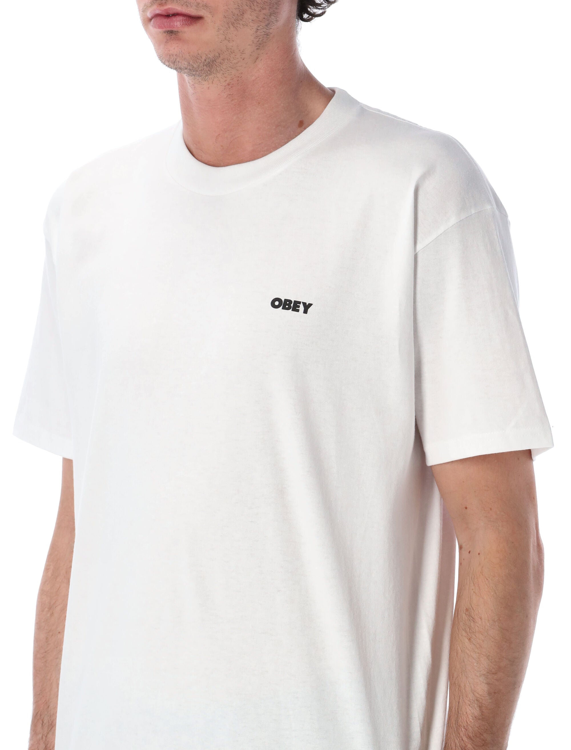 Obey In Bloom graphic t-shirt White Cotton Tshirt