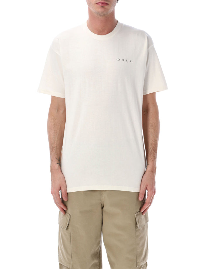 Obey Architecture of the Universe tee Vintage White Cotton Tshirt