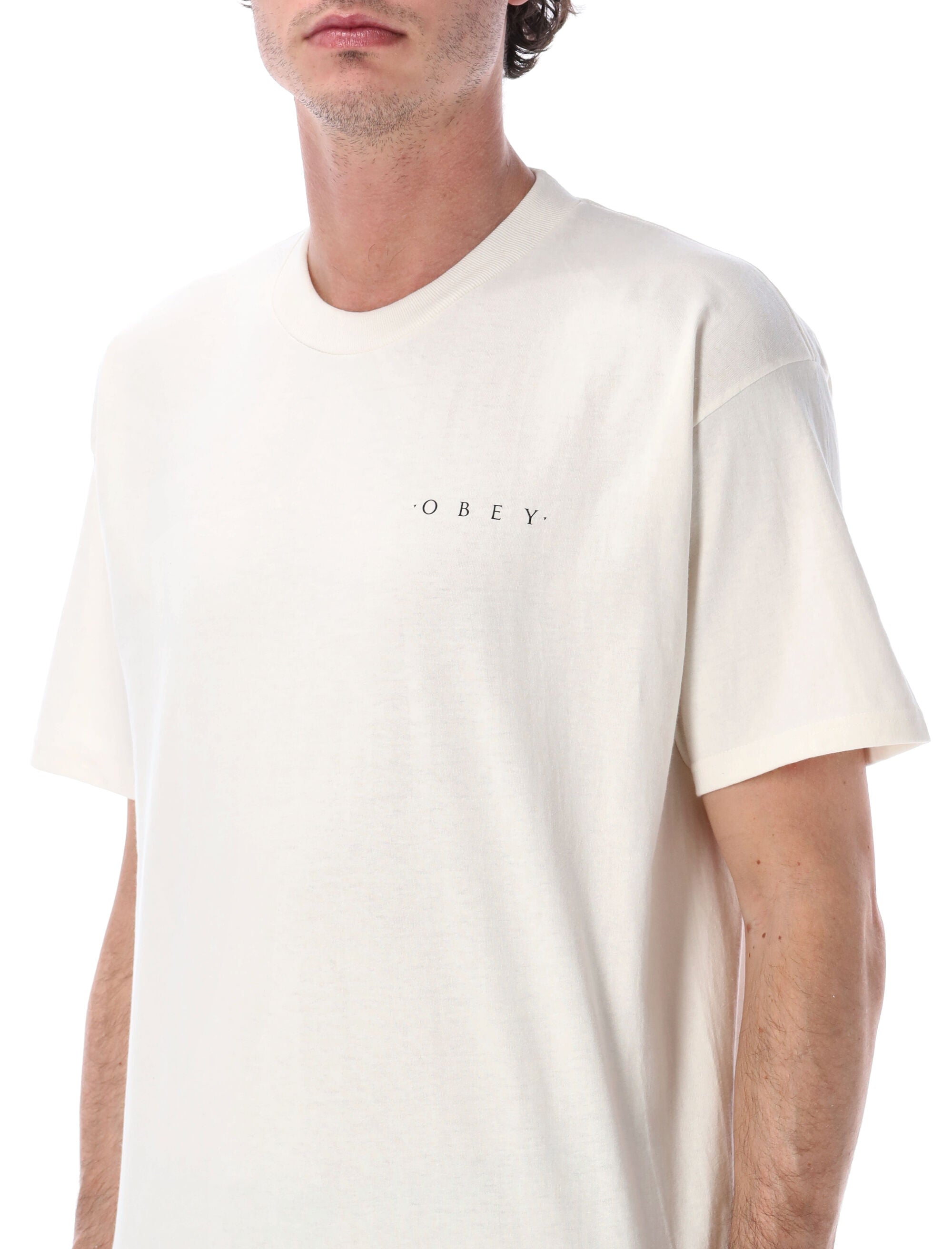 Obey Architecture of the Universe tee Vintage White Cotton Tshirt