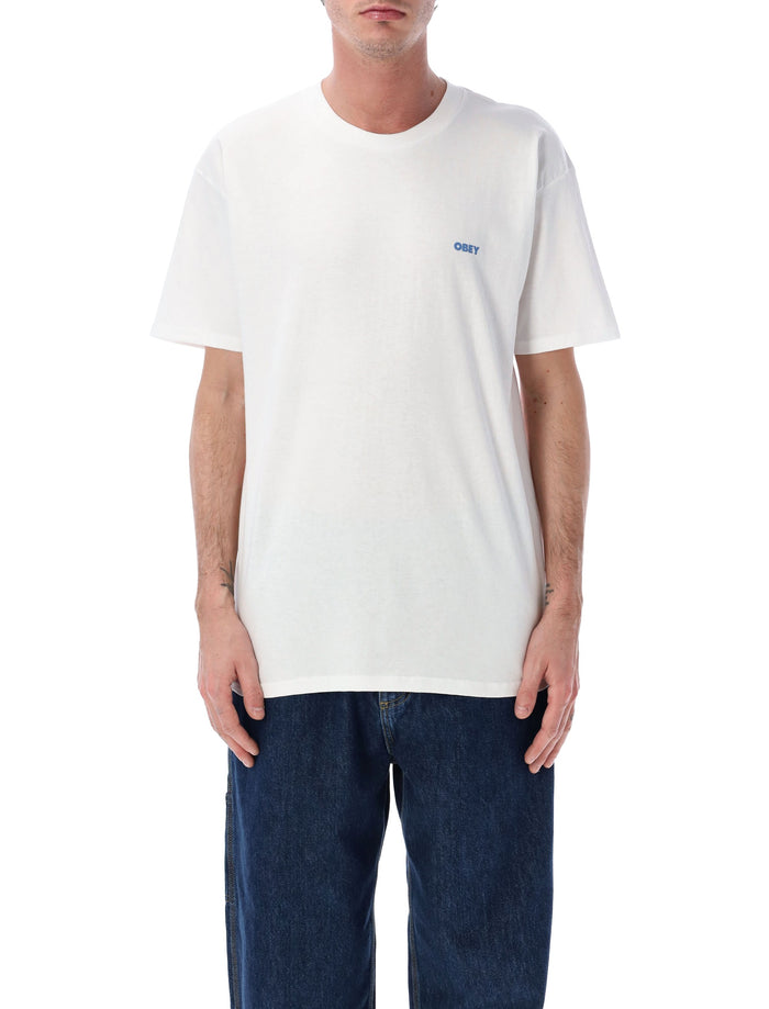 Obey Peep Hole graphic t-shirt White Cotton Tshirt