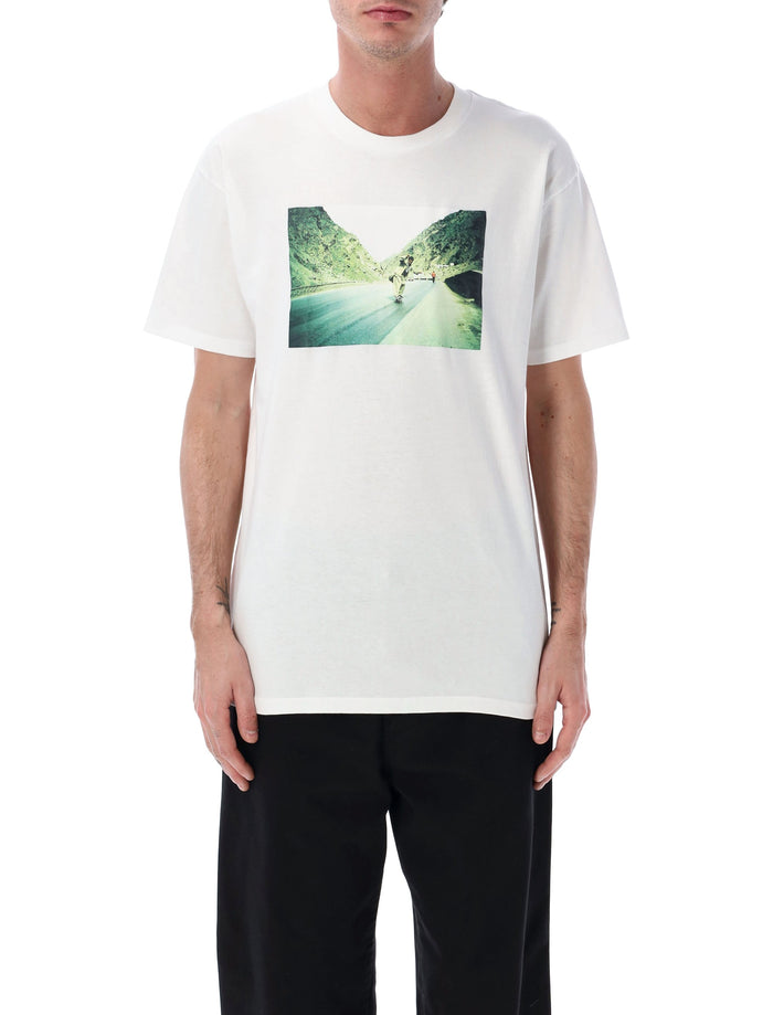 Obey Skateistan Photo graphic tee White Cotton Tshirt