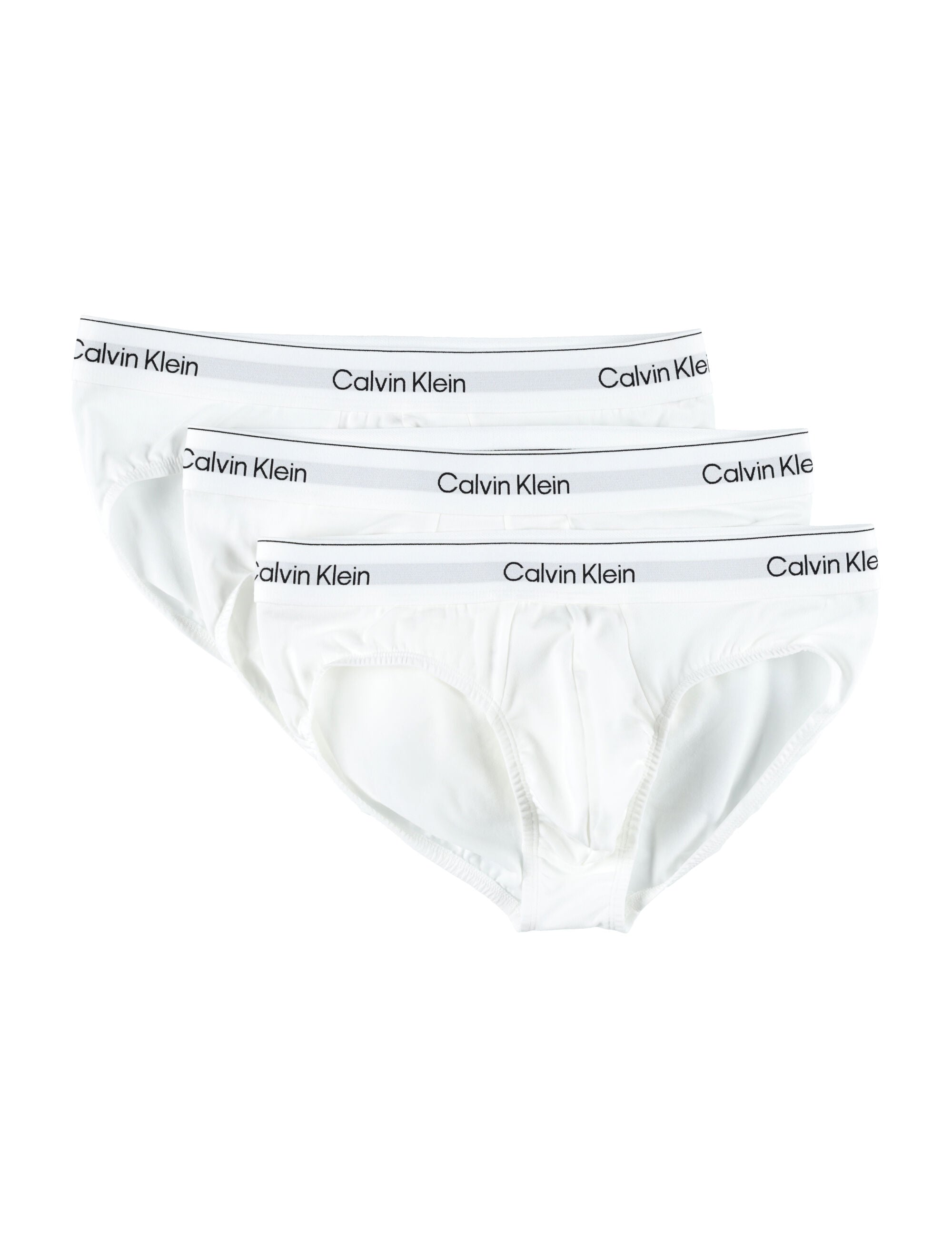 3-Pack Cotton Blend Briefs White Underwear