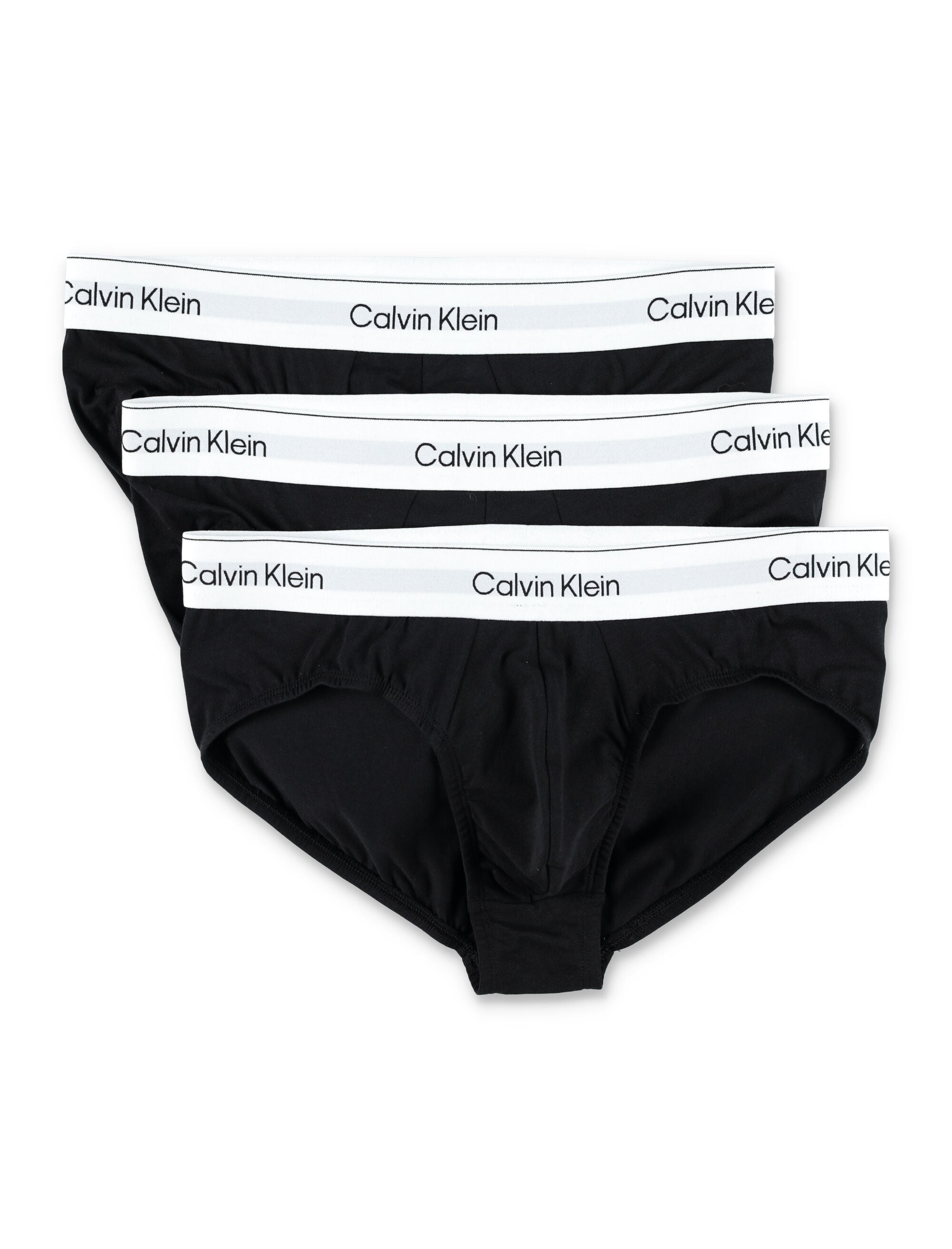 3-Pack Cotton Blend Briefs Black Underwear
