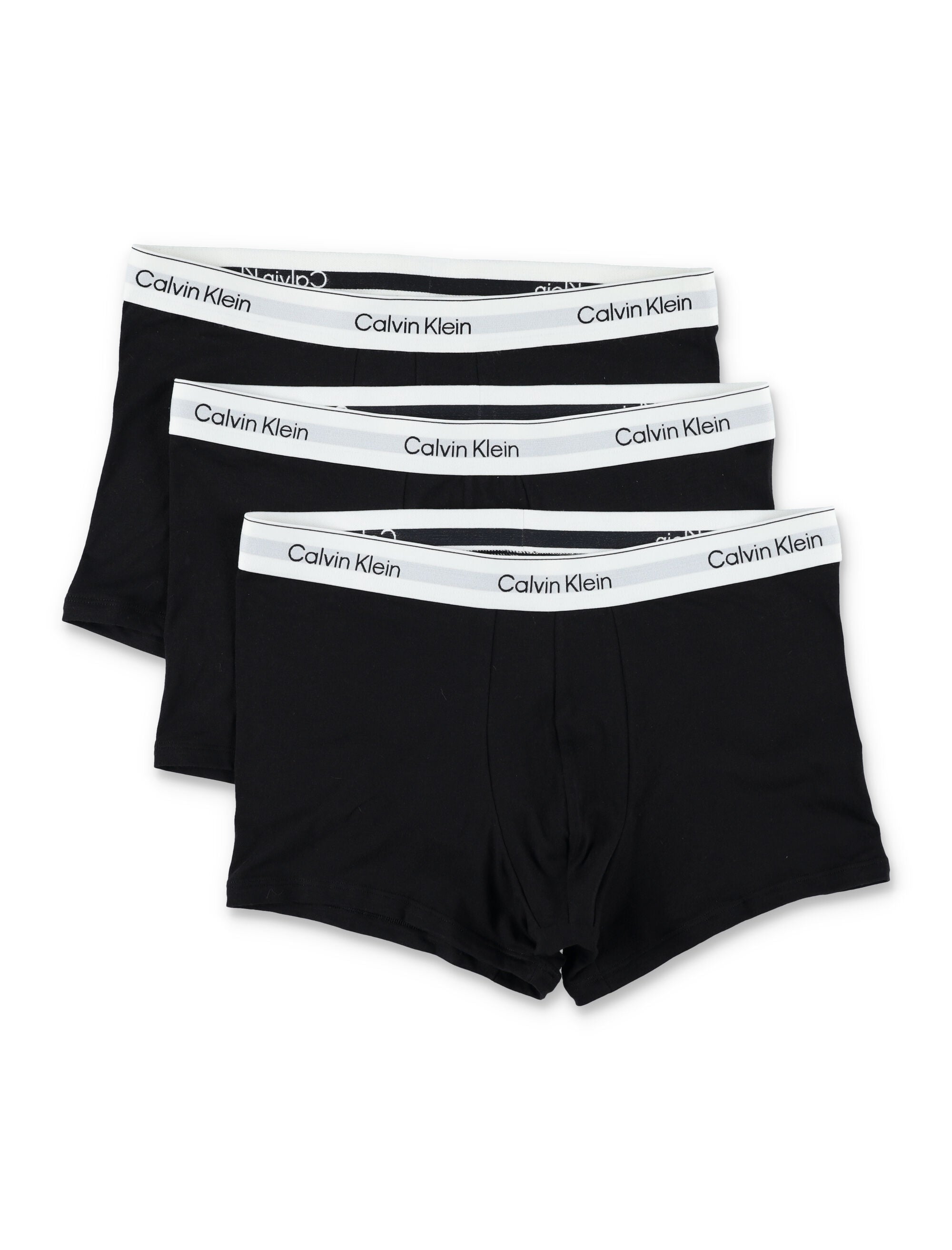 3-Pack Icon Cotton Stretch Trunks Black Underwear