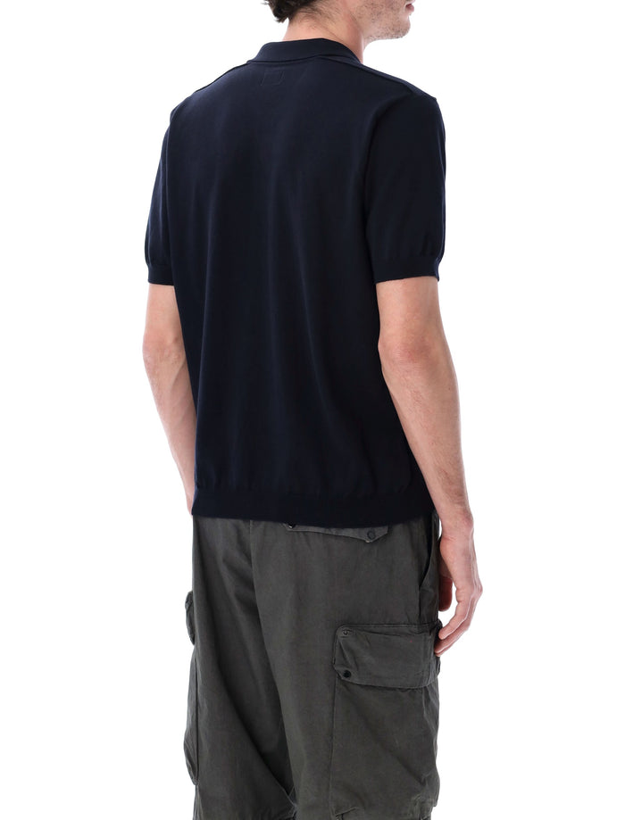 C.P. Company cotton short-sleeve polo Dark Navy T-shirt