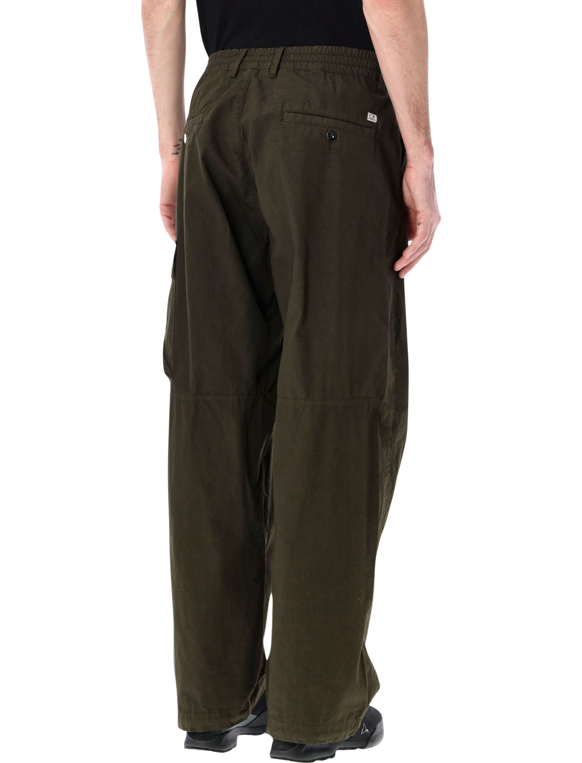 C.P. Company Microreps cargo pants Dk Olive Cotton