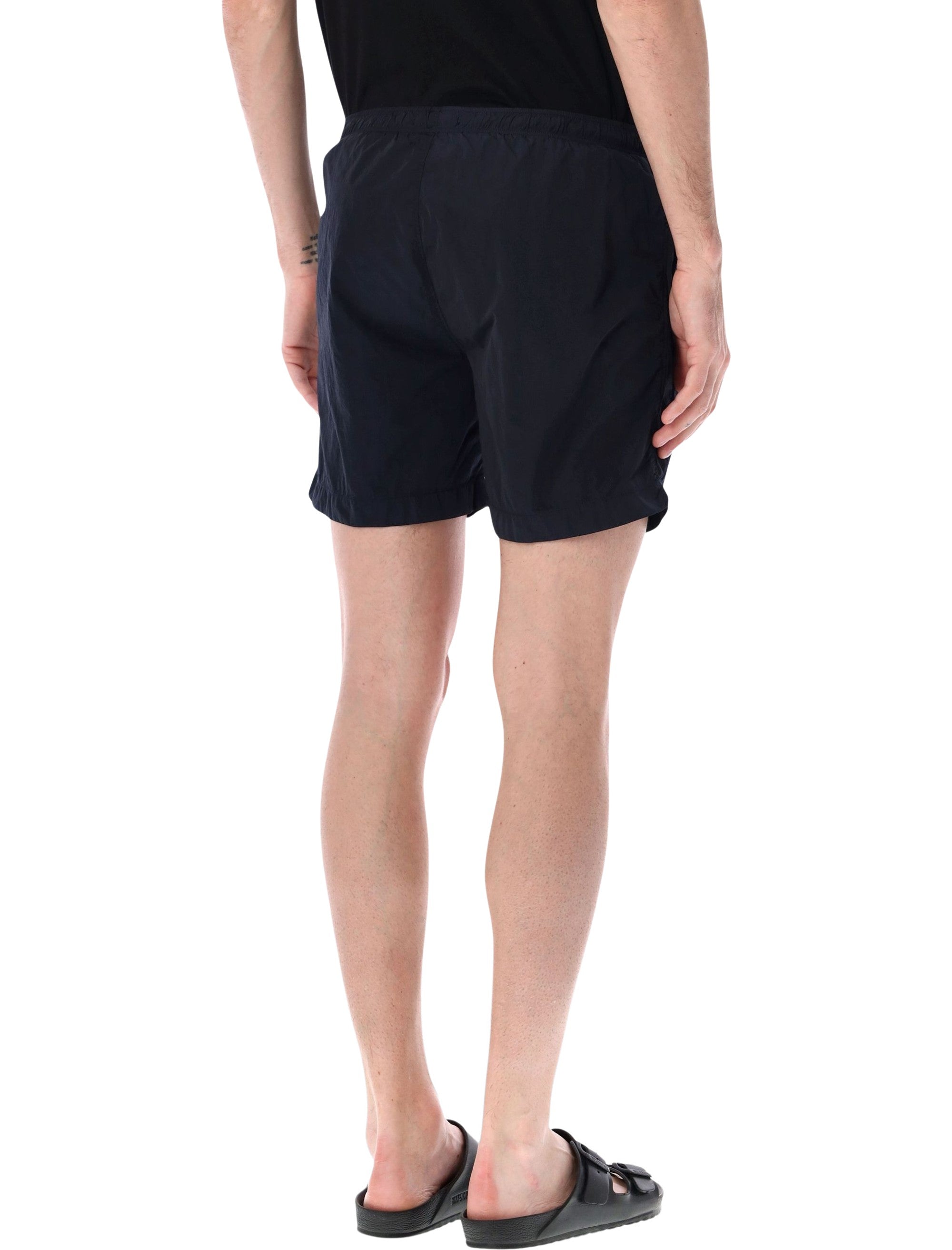 C.p. Company Beachwear Boxer Shorts Total Eclipse Polyamide Swimwear