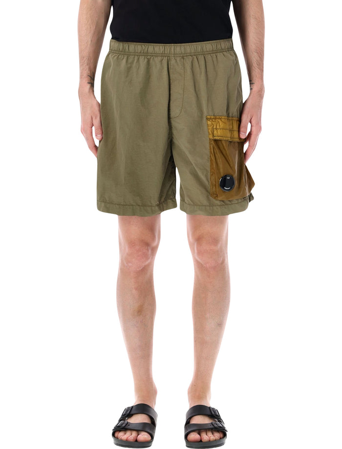 C.p. Company Cargo Swim Shorts Olive Polyamide Swimwear