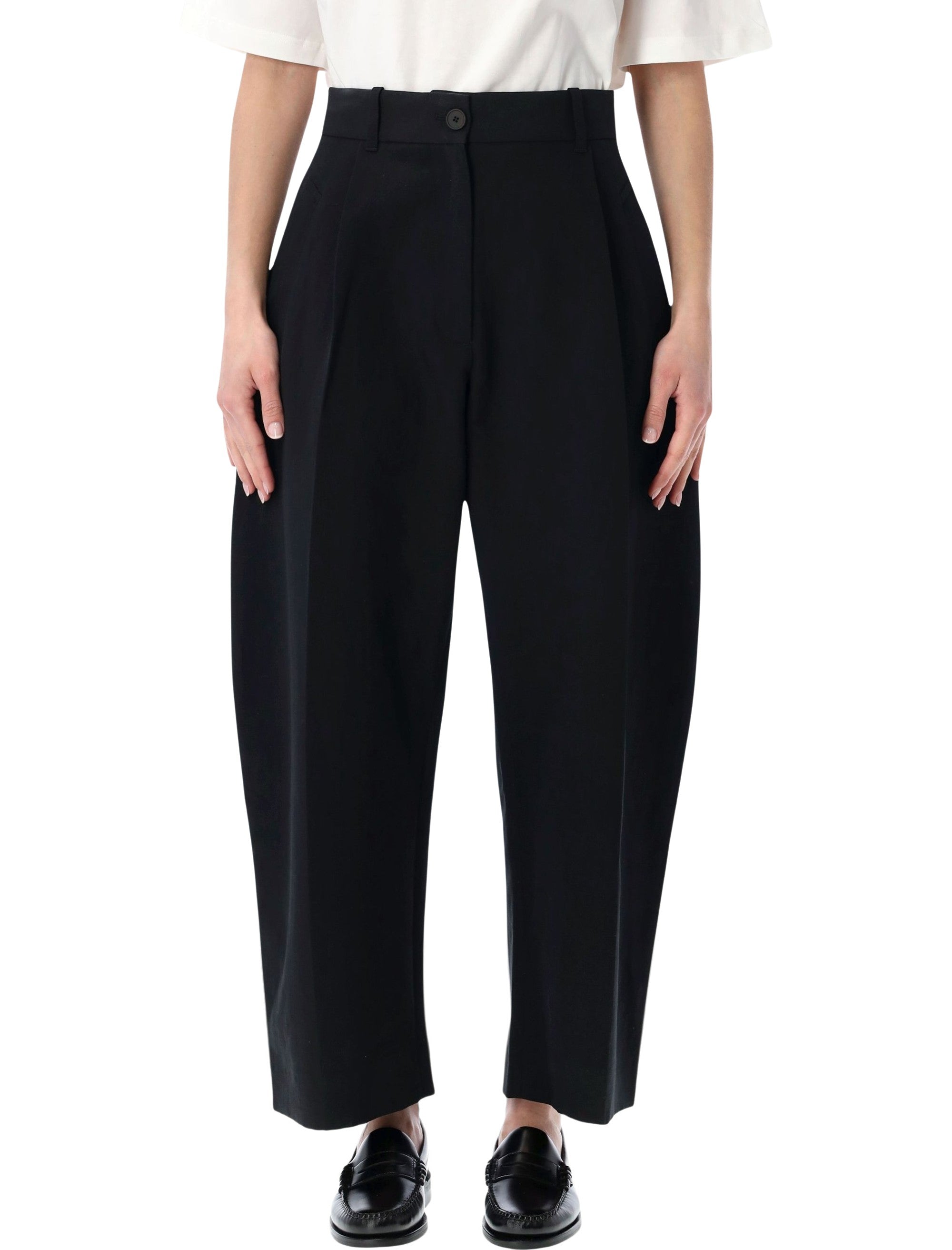 Studio Nicholson Minos Pants Black Cotton