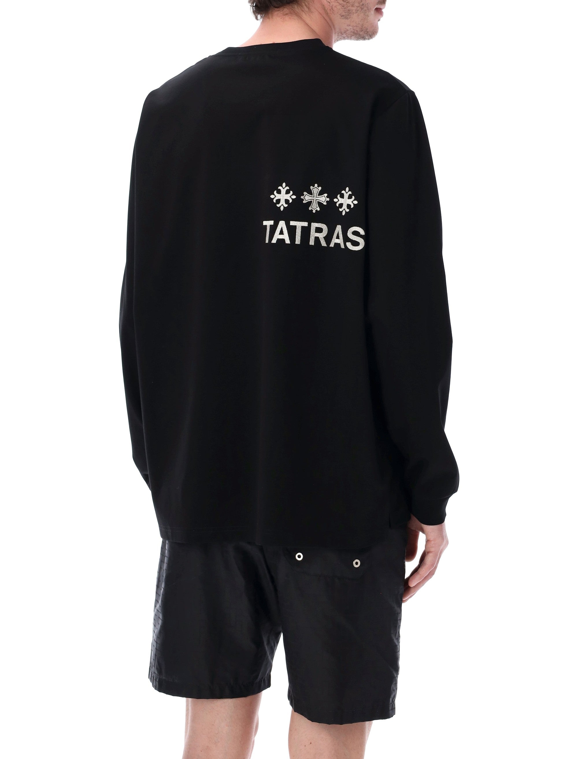 Tatras Beleci Long Sleeve T-Shirt Black Cotton