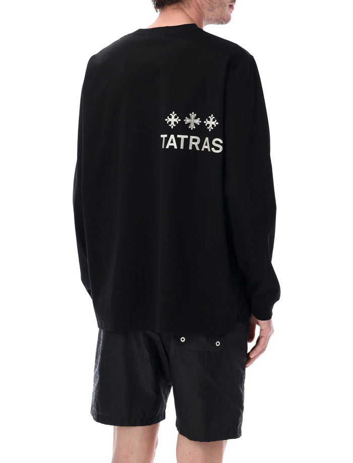 Tatras Beleci Long Sleeve T-Shirt Black Cotton