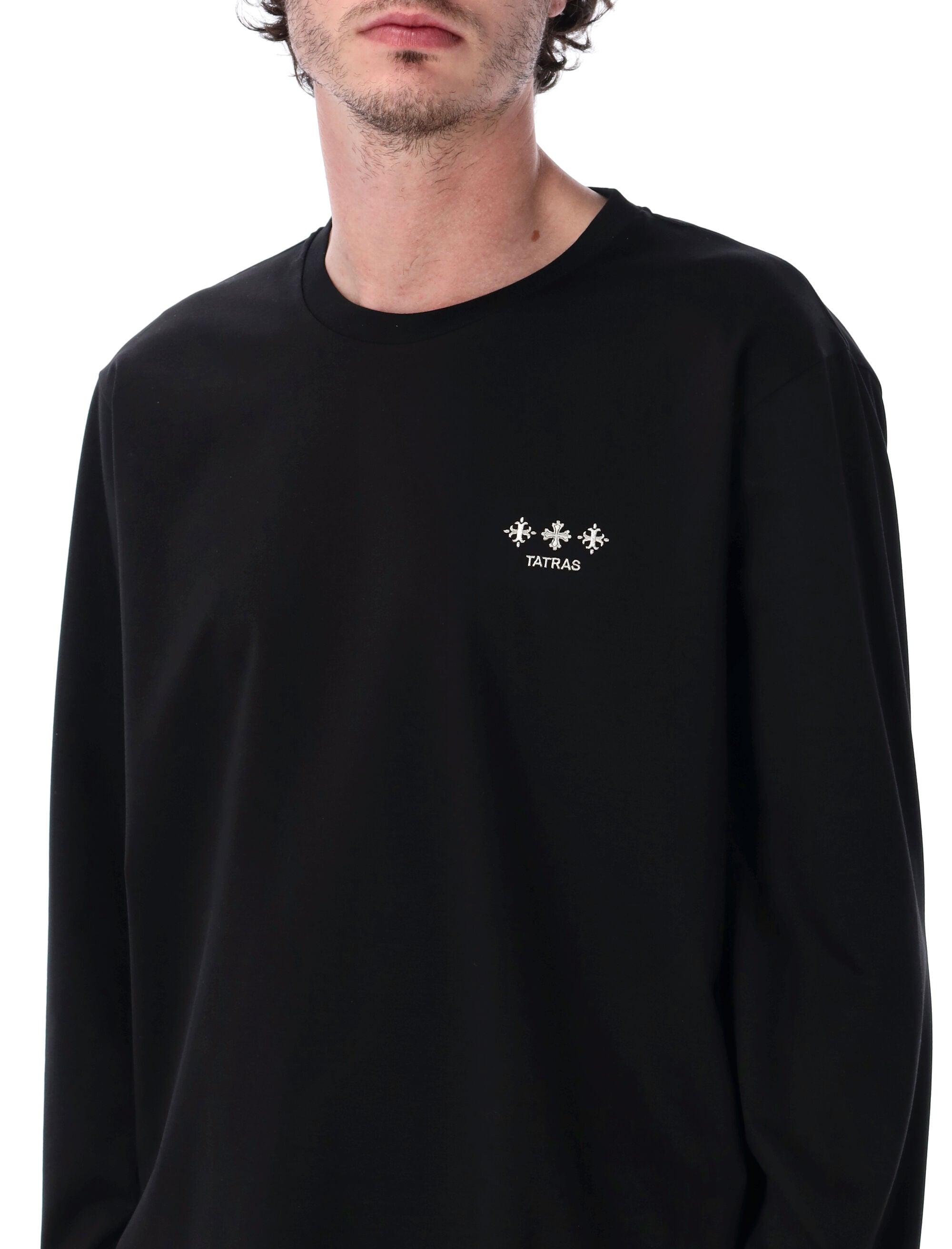 Tatras Beleci Long Sleeve T-Shirt Black Cotton