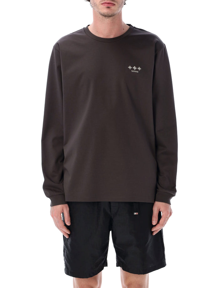 Tatras Beleci Long Sleeve T-Shirt Anthracite Cotton