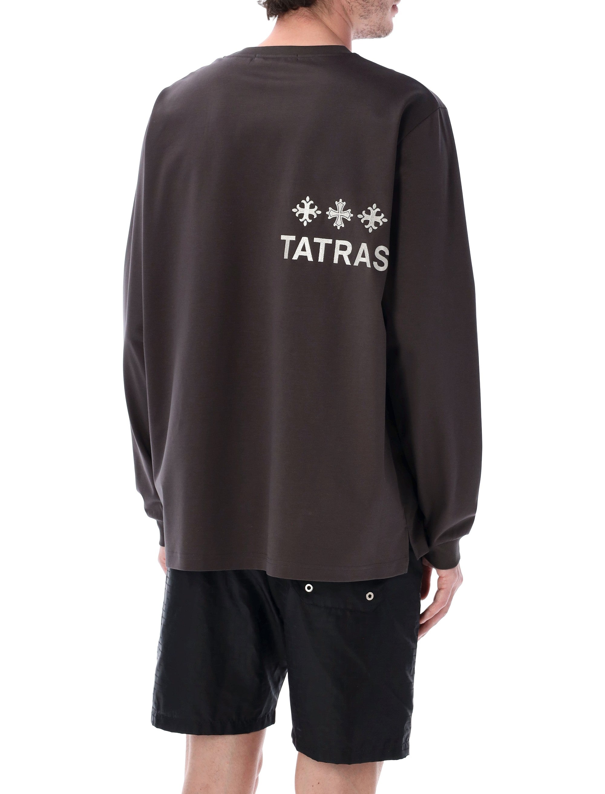 Tatras Beleci Long Sleeve T-Shirt Anthracite Cotton