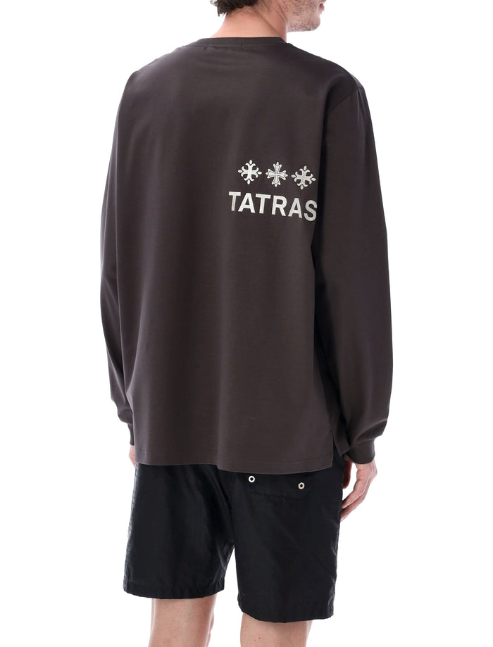 Tatras Beleci Long Sleeve T-Shirt Anthracite Cotton