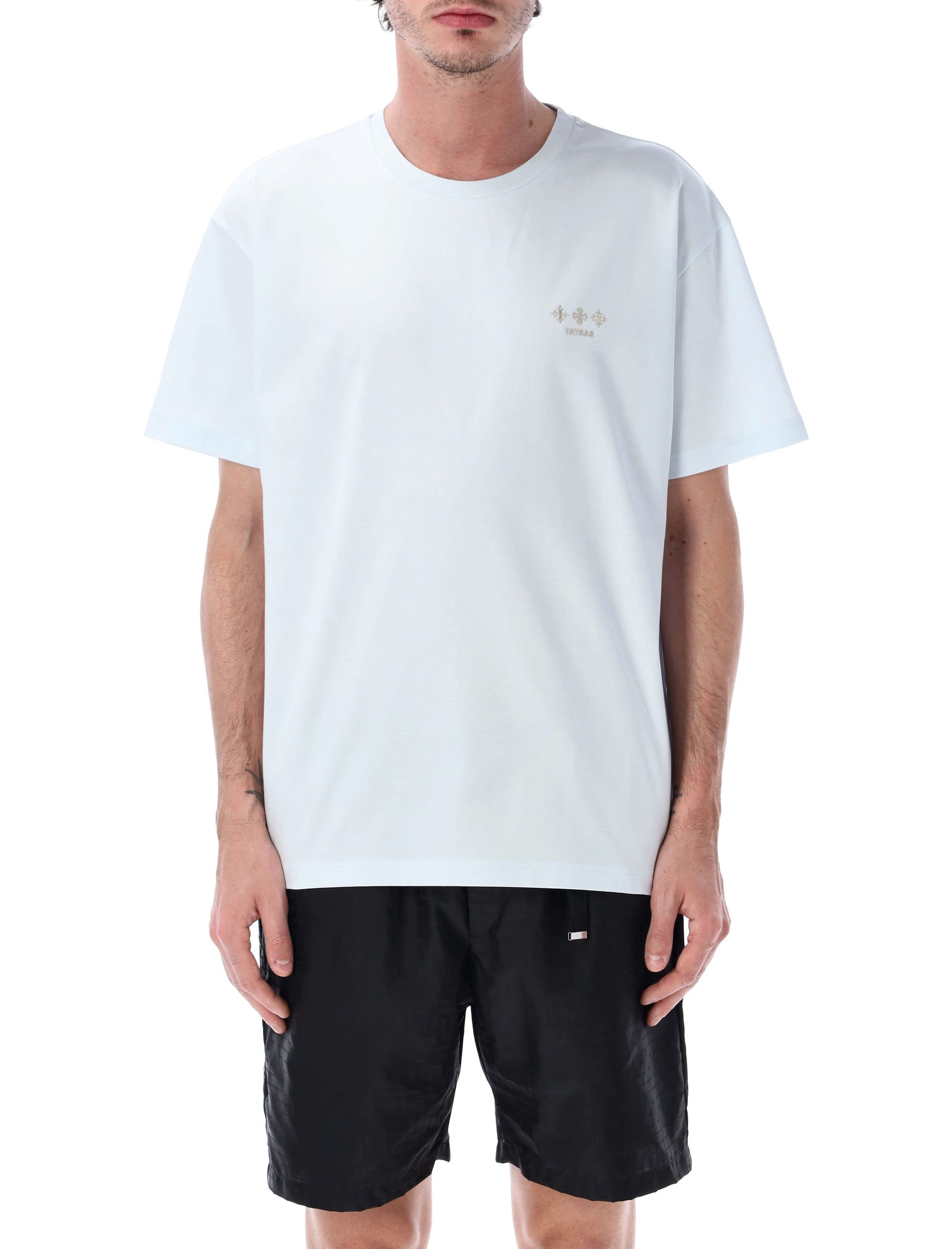 Tatras Nunki Logo T-Shirt Sax Cotton