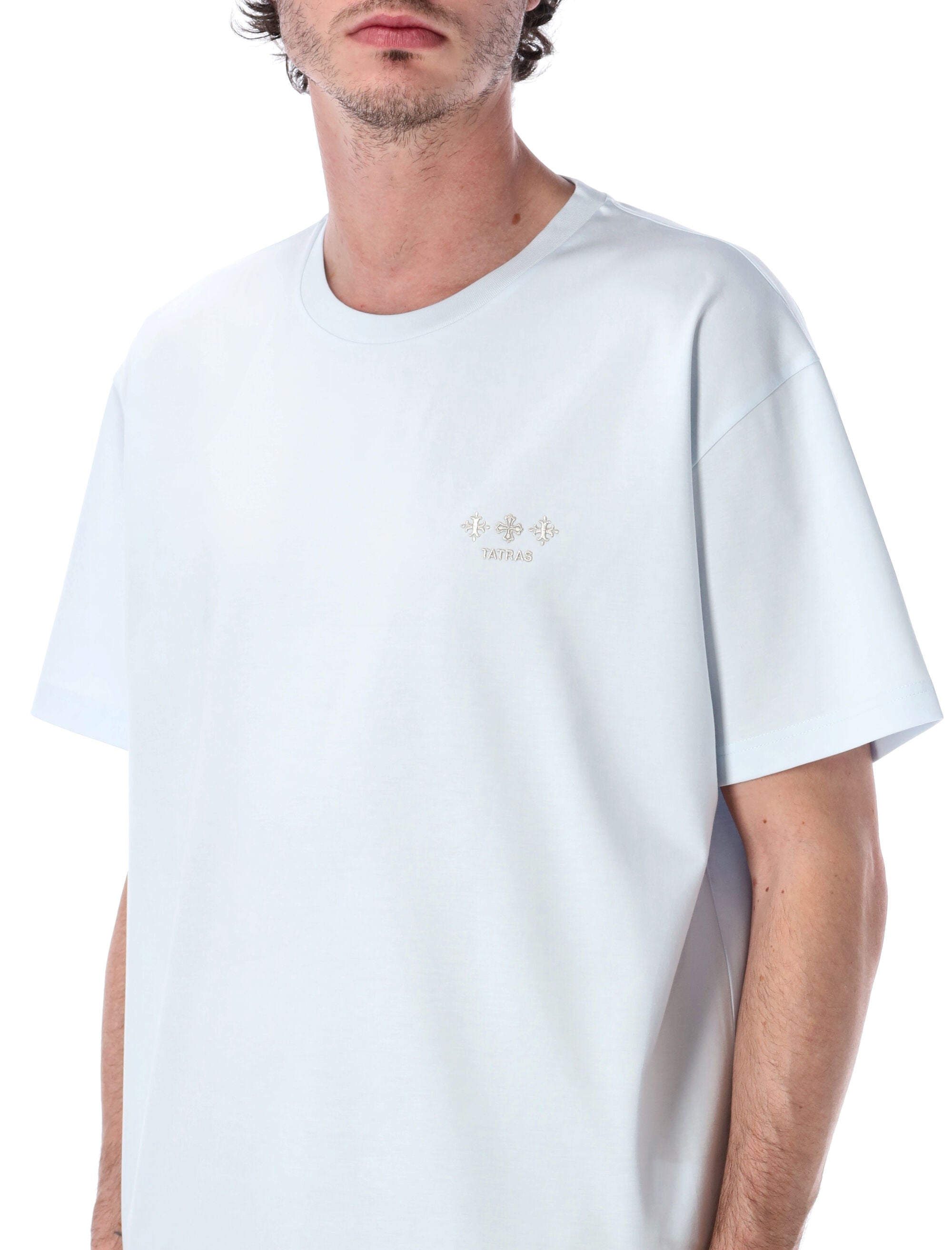 Tatras Nunki Logo T-Shirt Sax Cotton