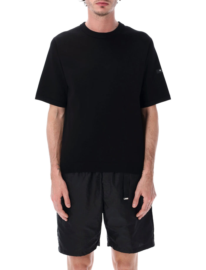 Tatras Calcante Knit T-Shirt Black Cotton