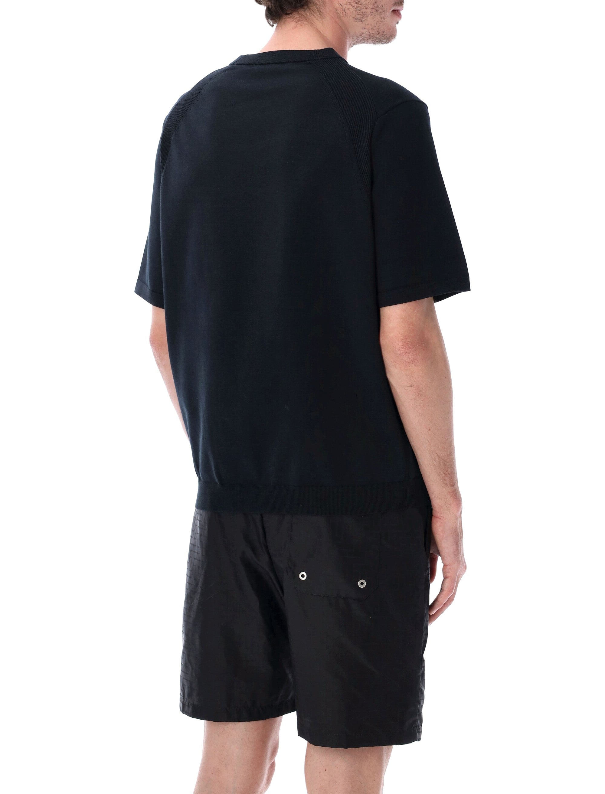 Tatras Calcante Knit T-Shirt Dark Navy Cotton