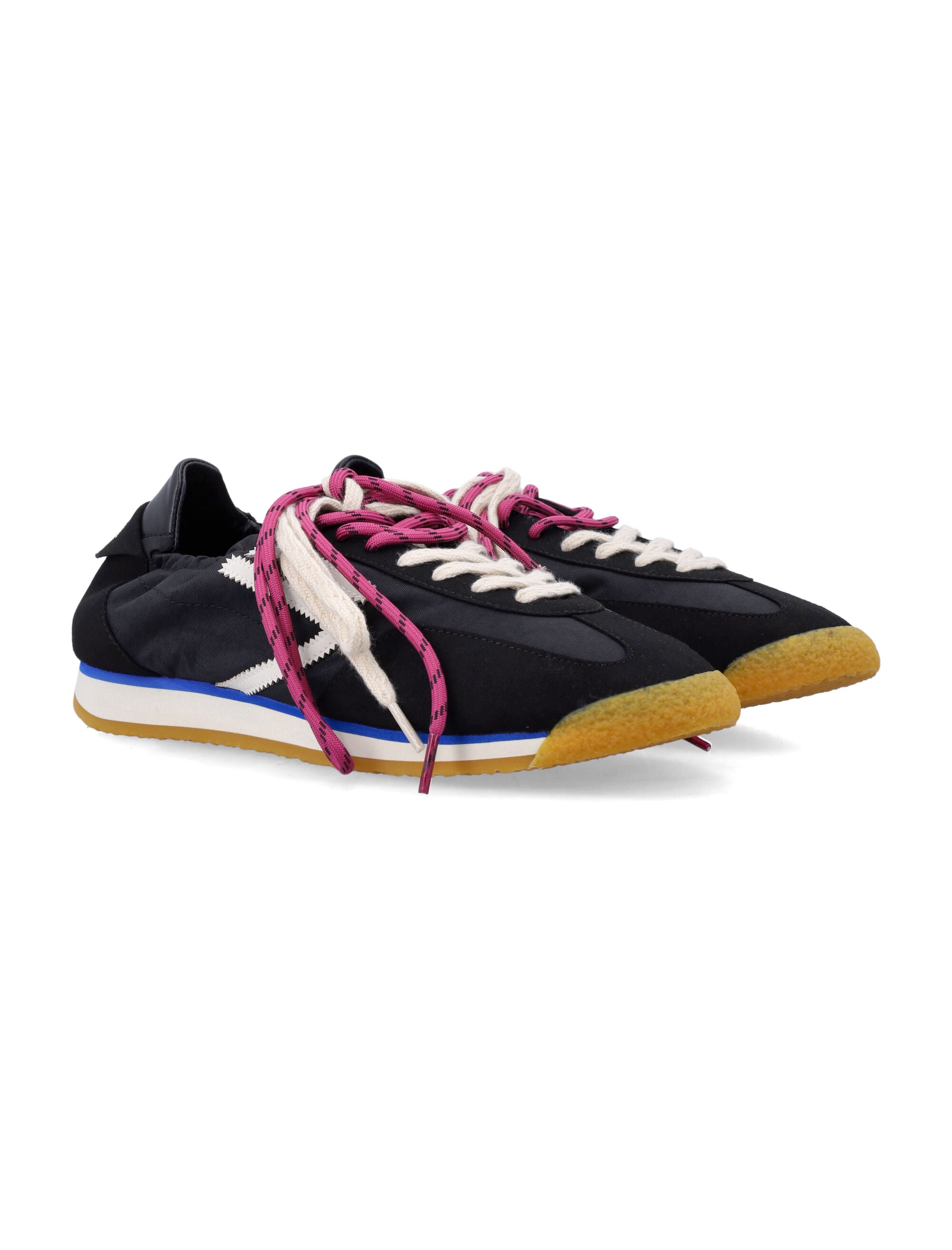 Puraai Panther vegan lace-up sneakers Black Synthetic Sole