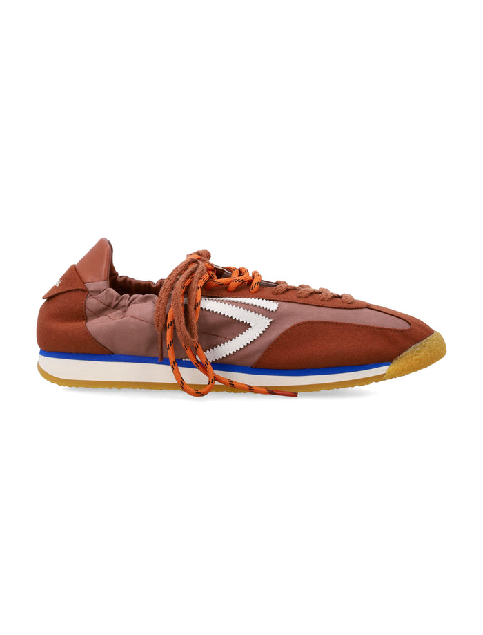 Puraai Panther vegan lace-up sneakers Caramel Synthetic Sole