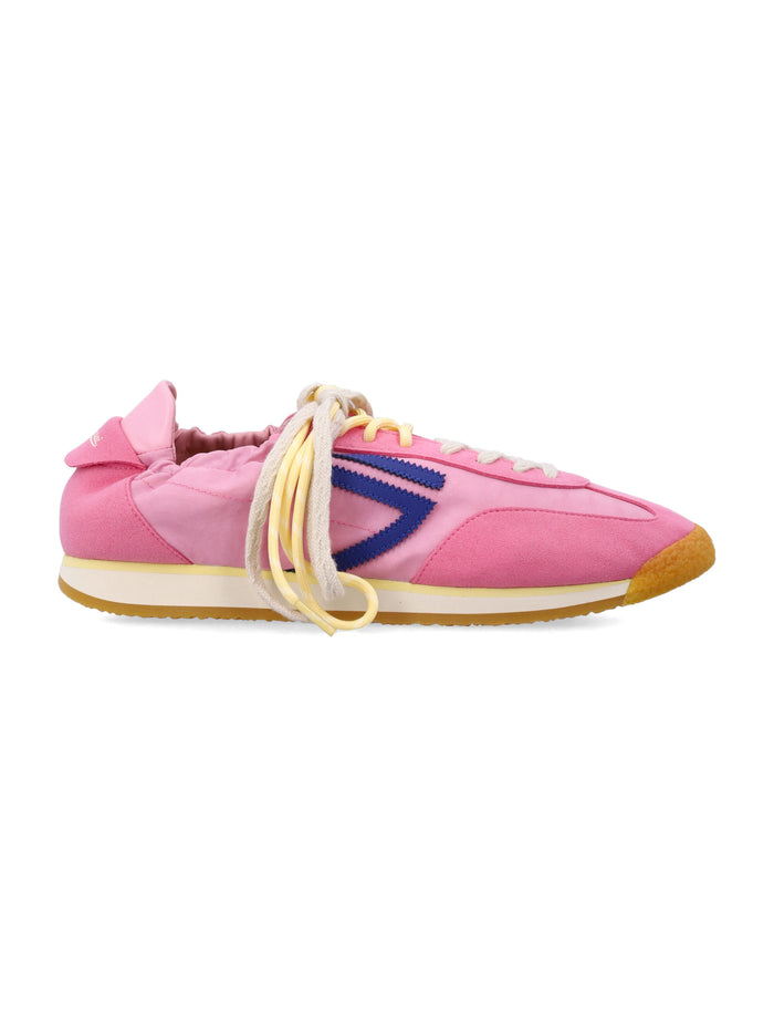 Puraai Panther vegan lace-up sneakers Pink Synthetic Sole