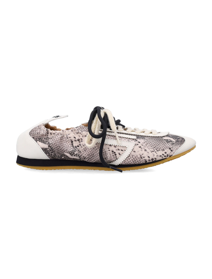 Puraai Lion vegan sneakers Snake Print Synthetic Sole