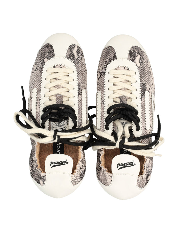 Puraai Lion vegan sneakers Snake Print Synthetic Sole