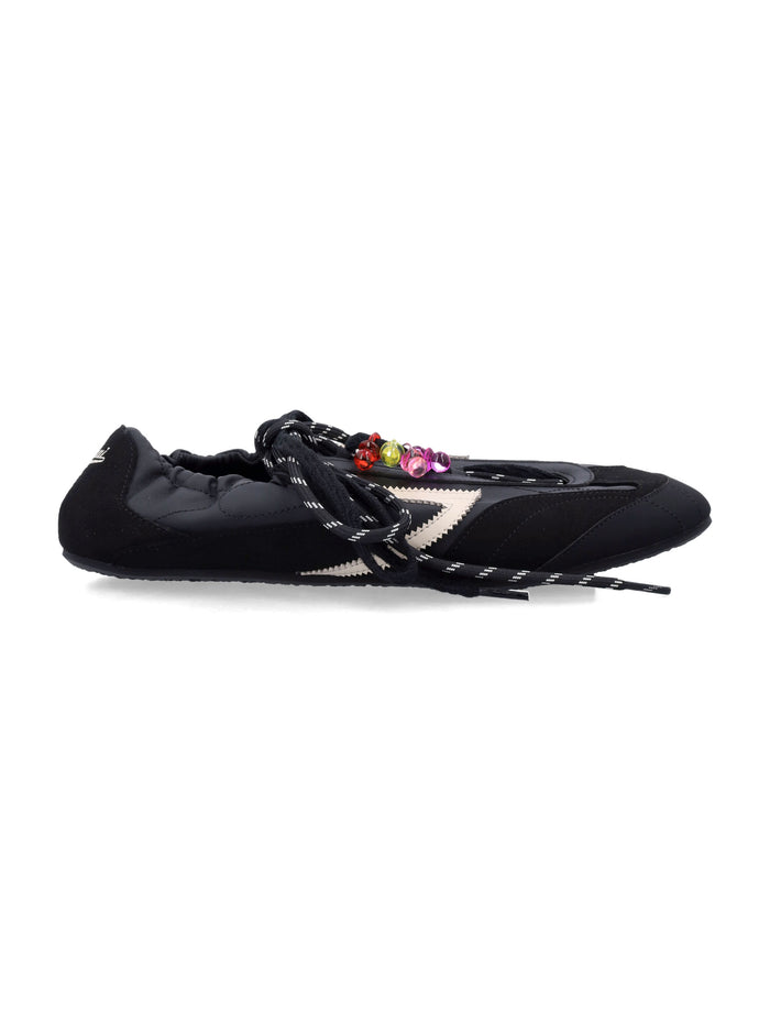 Puraai Lizard Vegan Sneakers Blackout Synthetic Sole