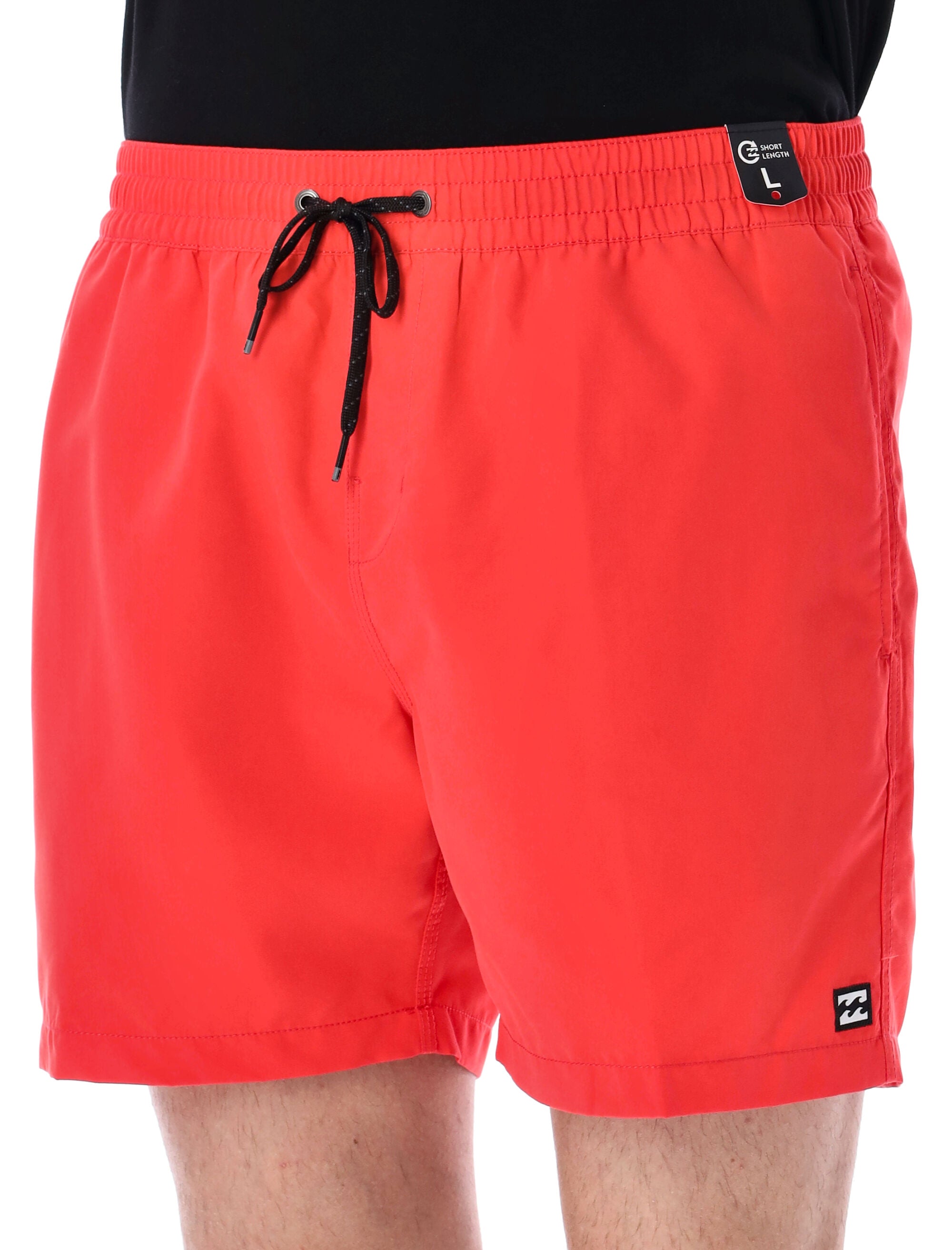 Billabong All Day Layback Trunks Red Hot Rust Copper Recycled Polyester Swimwear