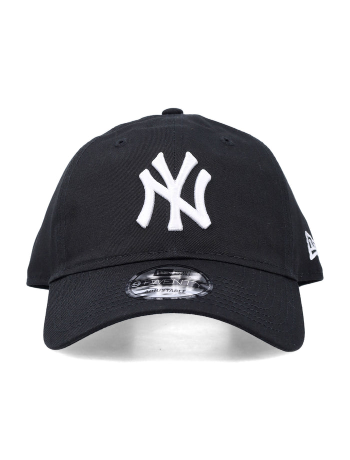 New Era Black League Essential 9twenty Ny Cap White Cotton Hat