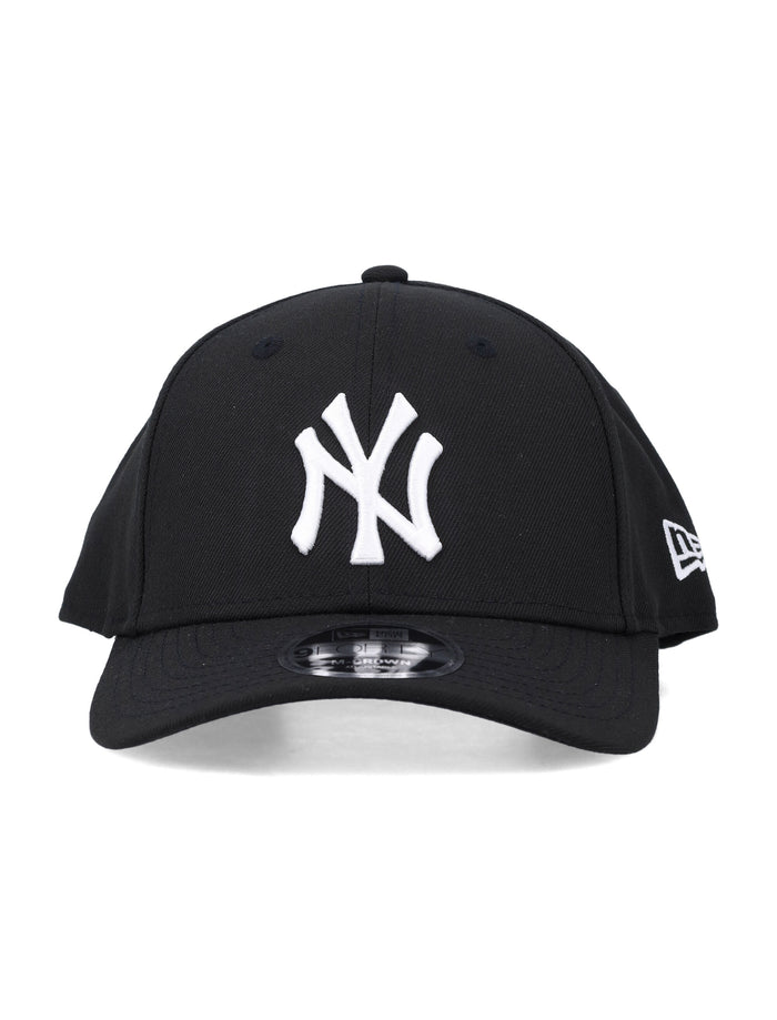 New Era Black 9forty Mcrown Ny Cap Polyester Hat