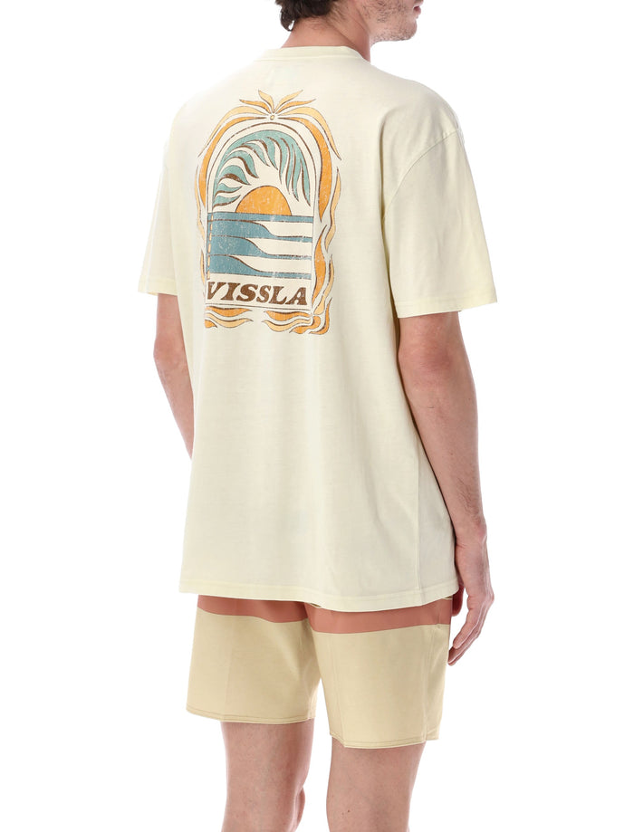 Vissla Canopy Cosmic Wash Tee Dune Cotton T-shirt