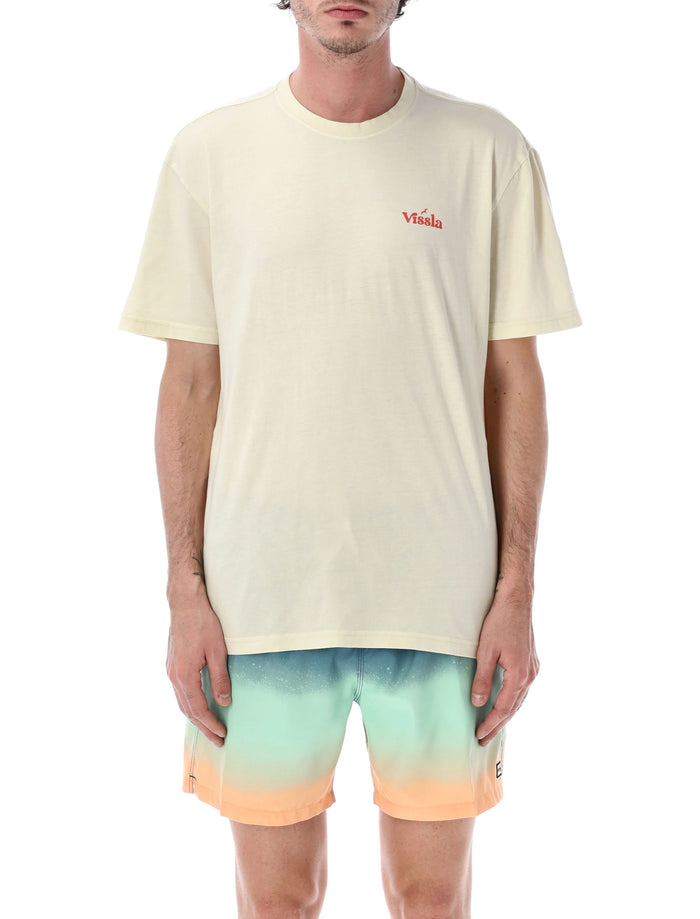 Vissla Extra Strength Cosmic Wash Tee Dune Cotton T-shirt