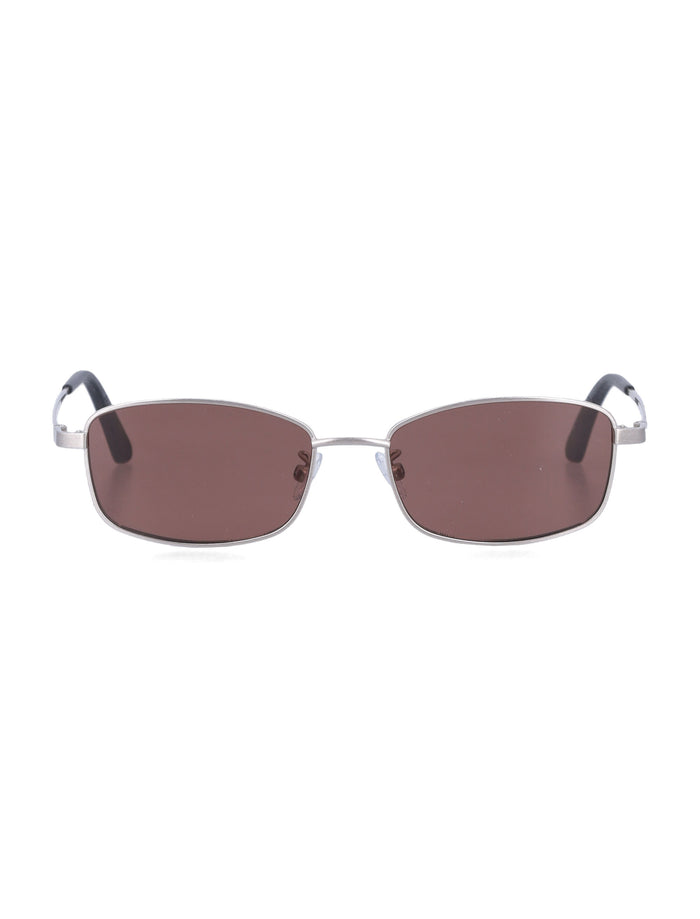 Our Legacy Silver Librarian Sunglasses Frame
