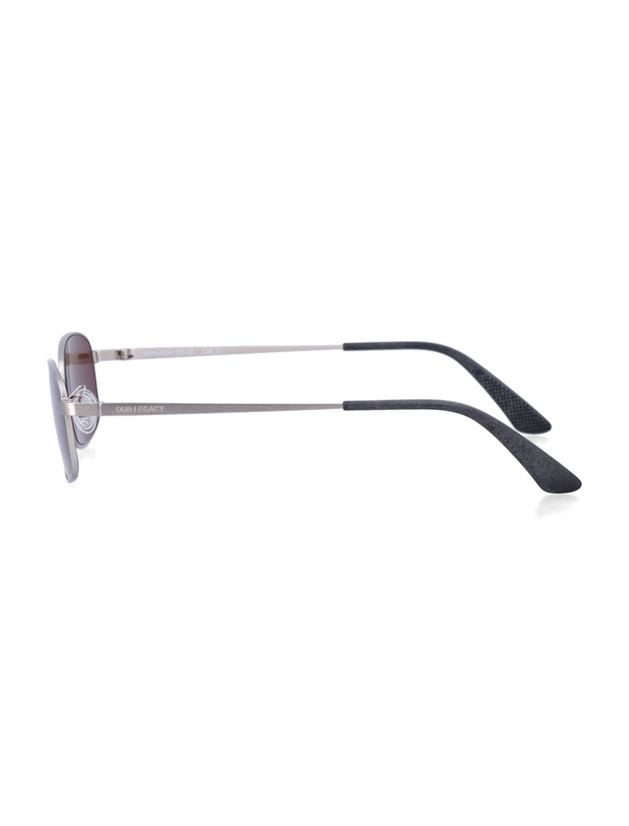 Our Legacy Silver Librarian Sunglasses Frame