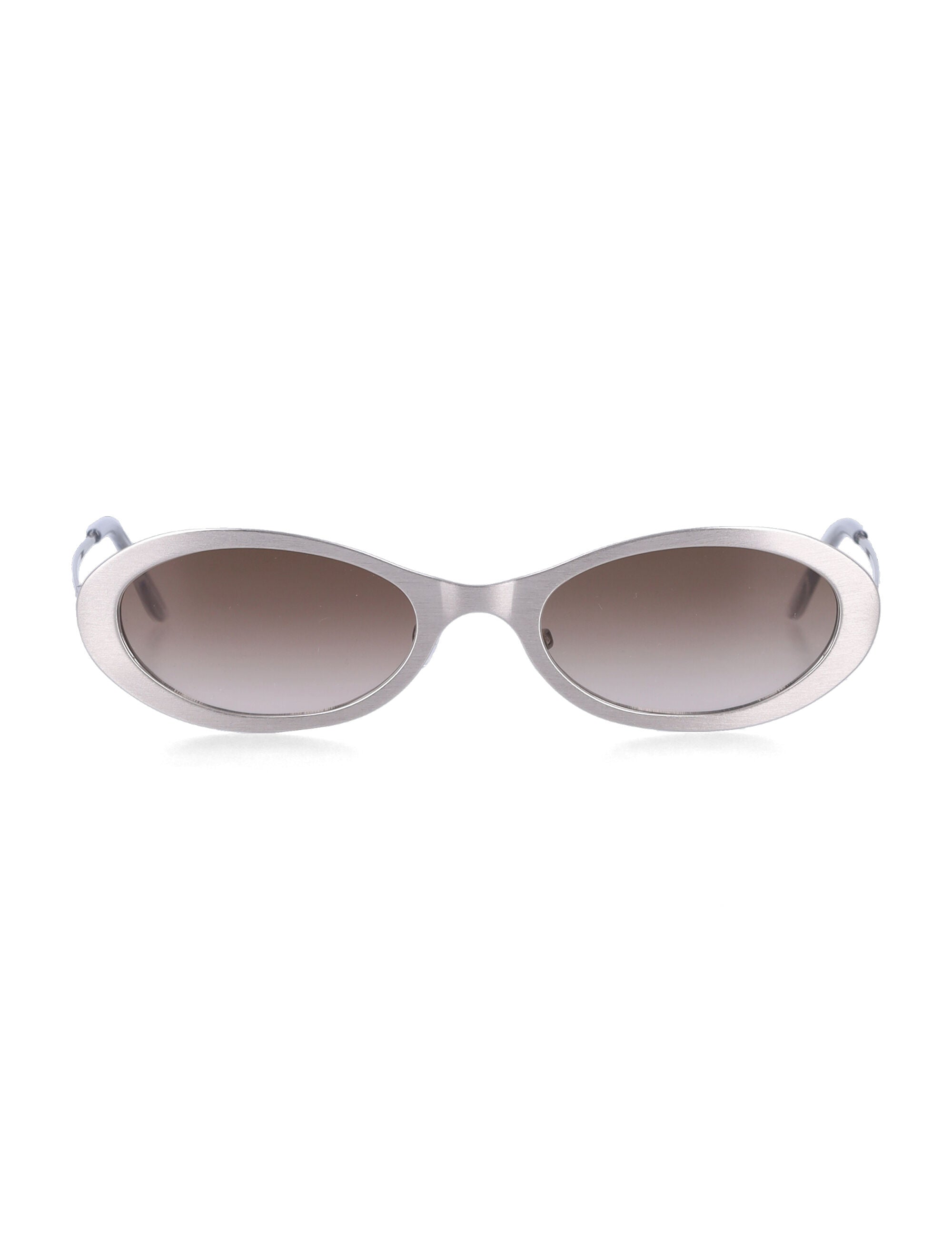 Our Legacy Silver Tad Sunglasses Steel Frame