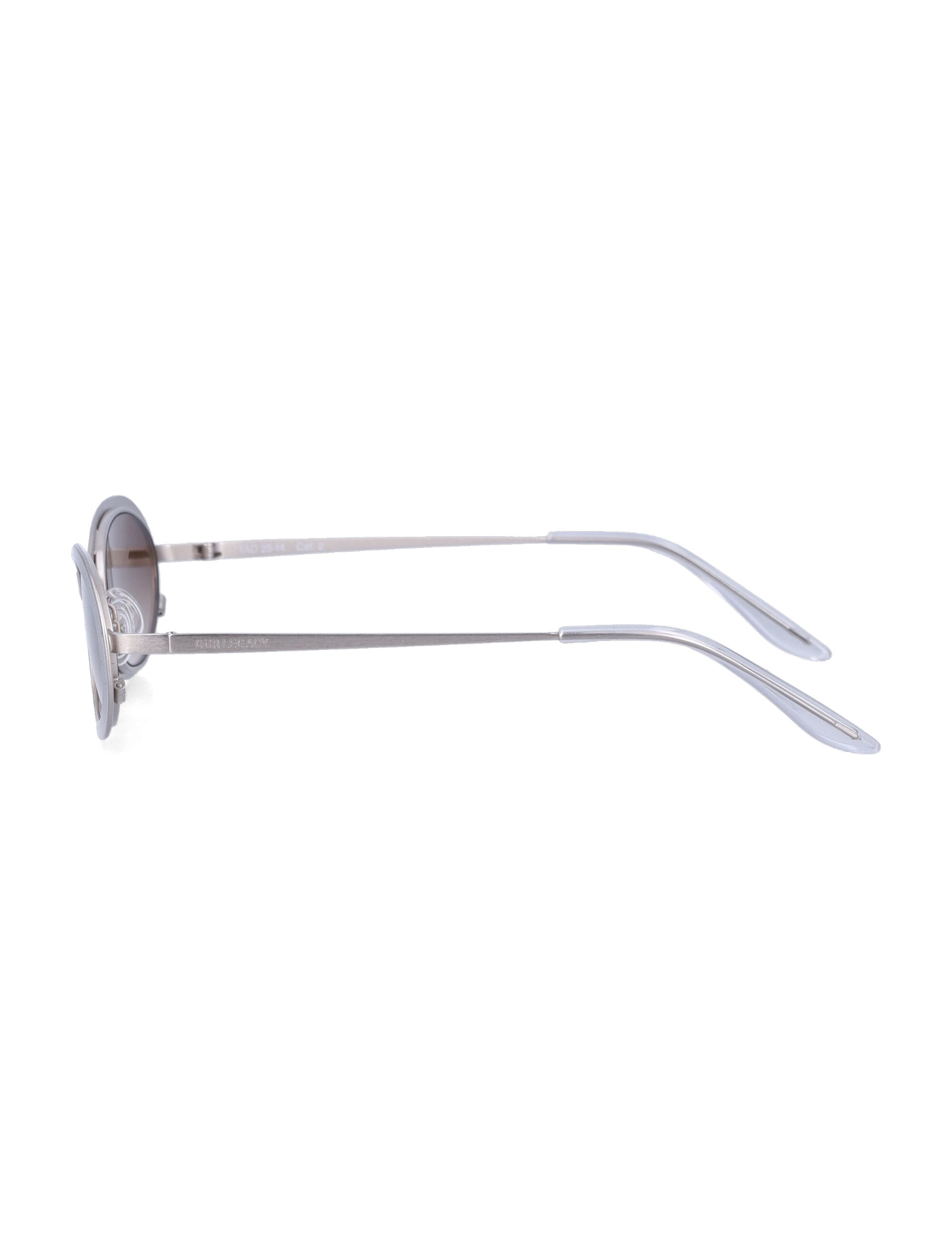 Our Legacy Silver Tad Sunglasses Steel Frame