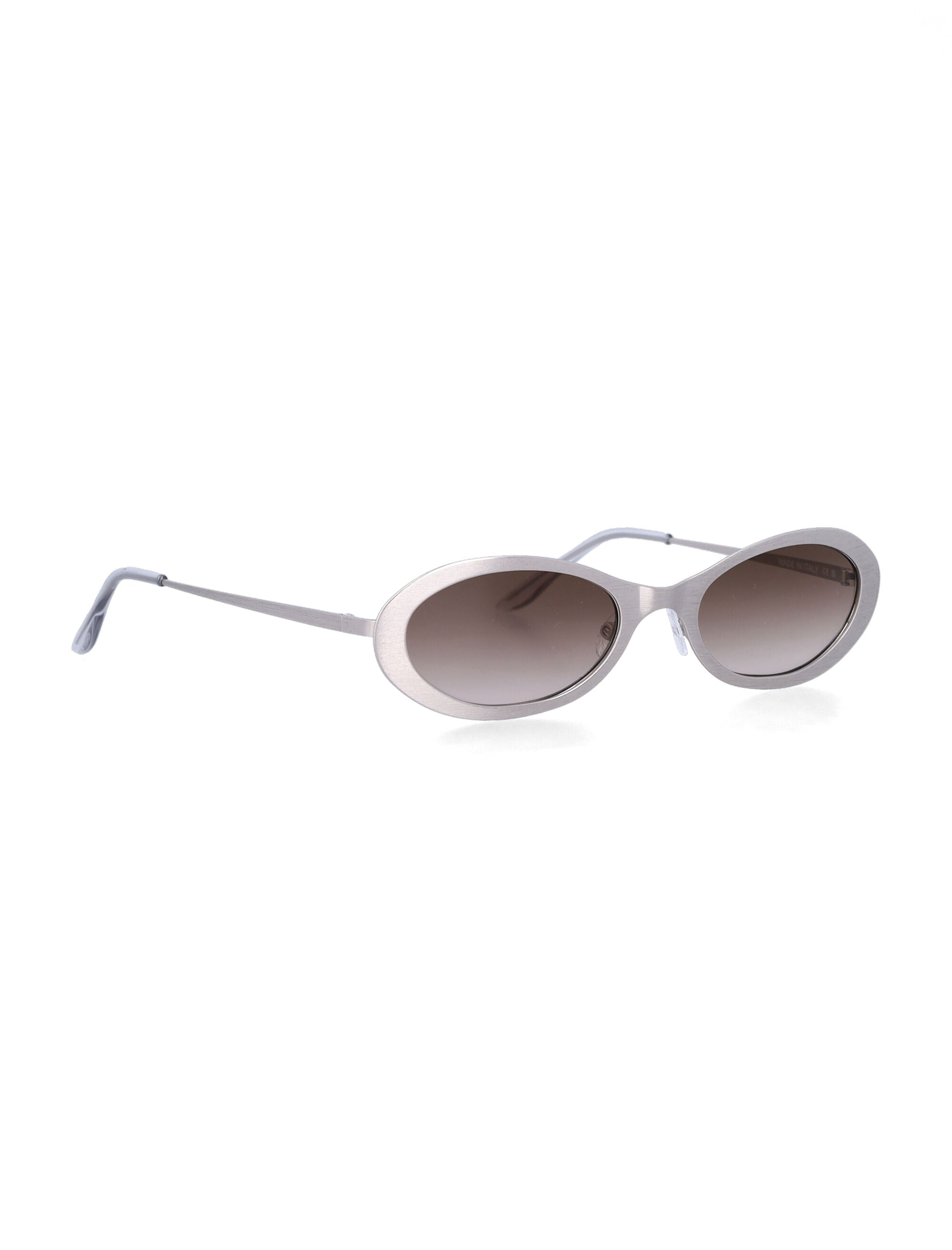 Our Legacy Silver Tad Sunglasses Steel Frame