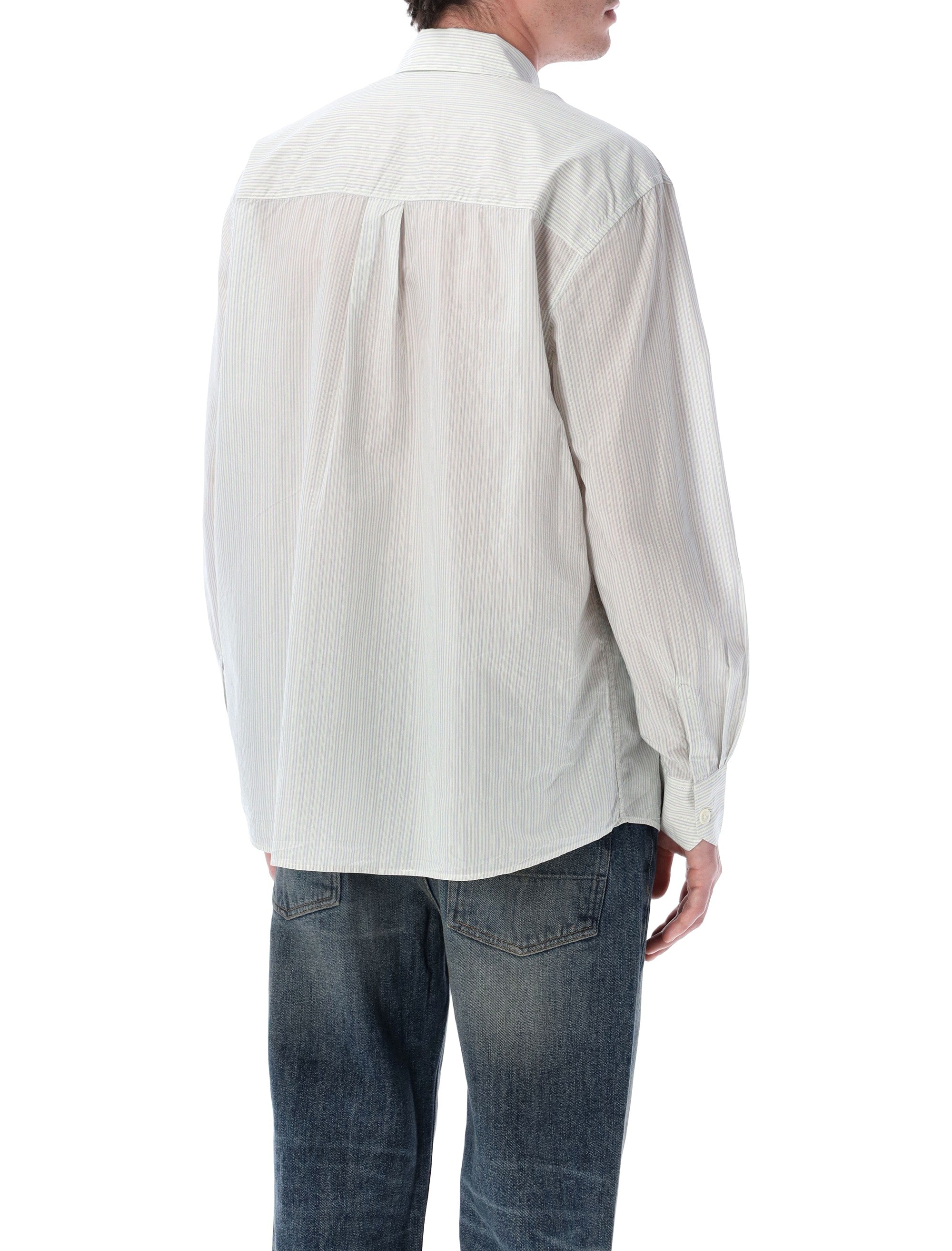 Our Legacy striped Above shirt White Stripes Cotton