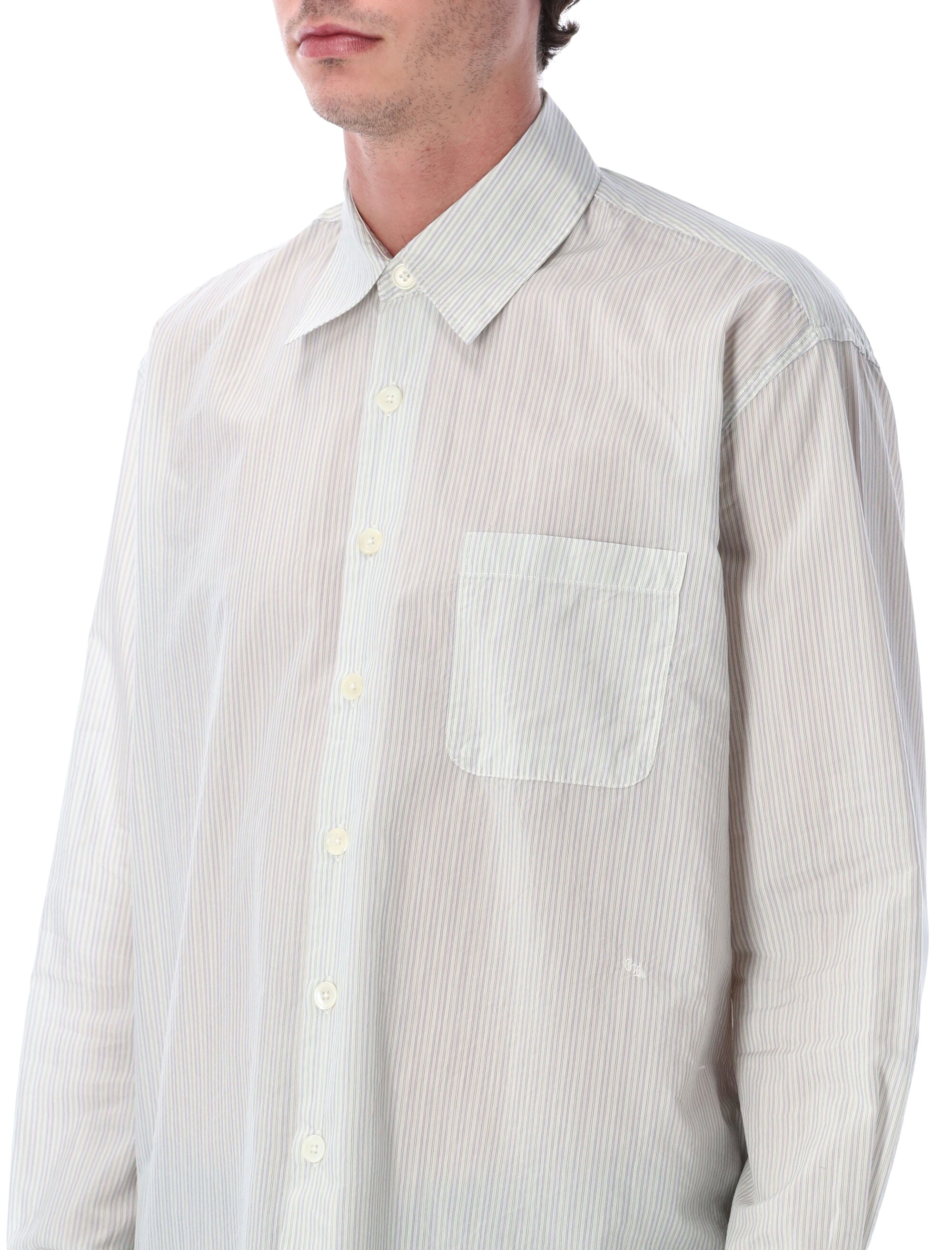 Our Legacy striped Above shirt White Stripes Cotton
