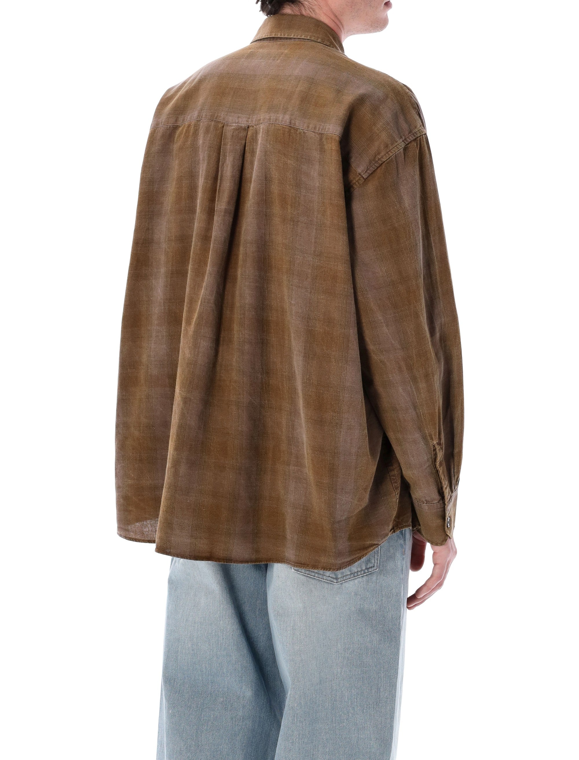 Our Legacy Borrowed shirt in Dakota Flannel Check Cotton