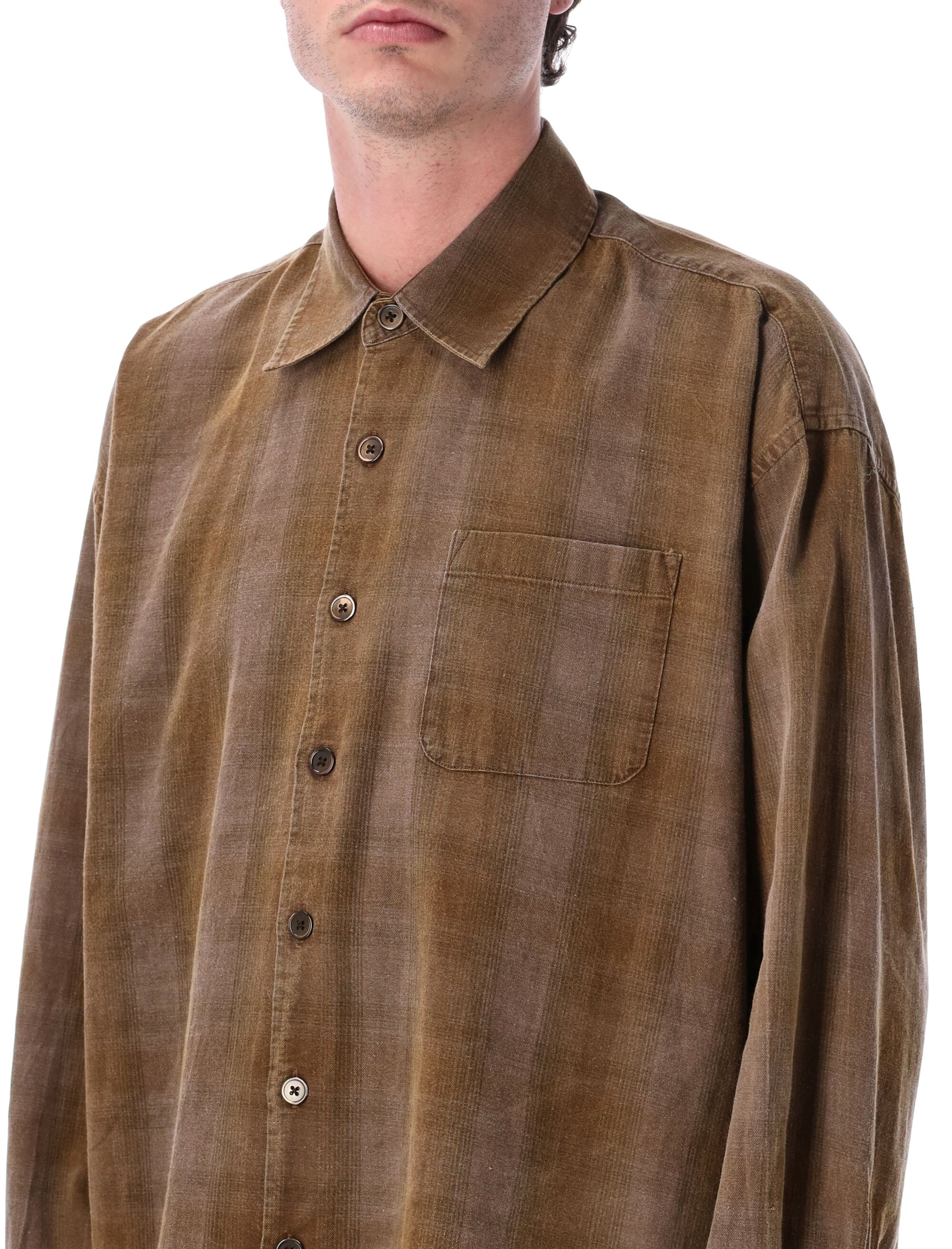 Our Legacy Borrowed shirt in Dakota Flannel Check Cotton