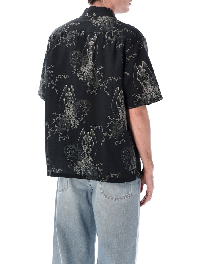 Our Legacy Every shirt in Death Paisley print Black Cotton