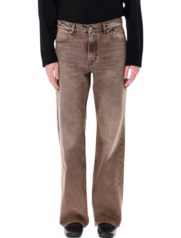 Our Legacy Carlson Cut straight-leg jeans Clay Brise Cotton