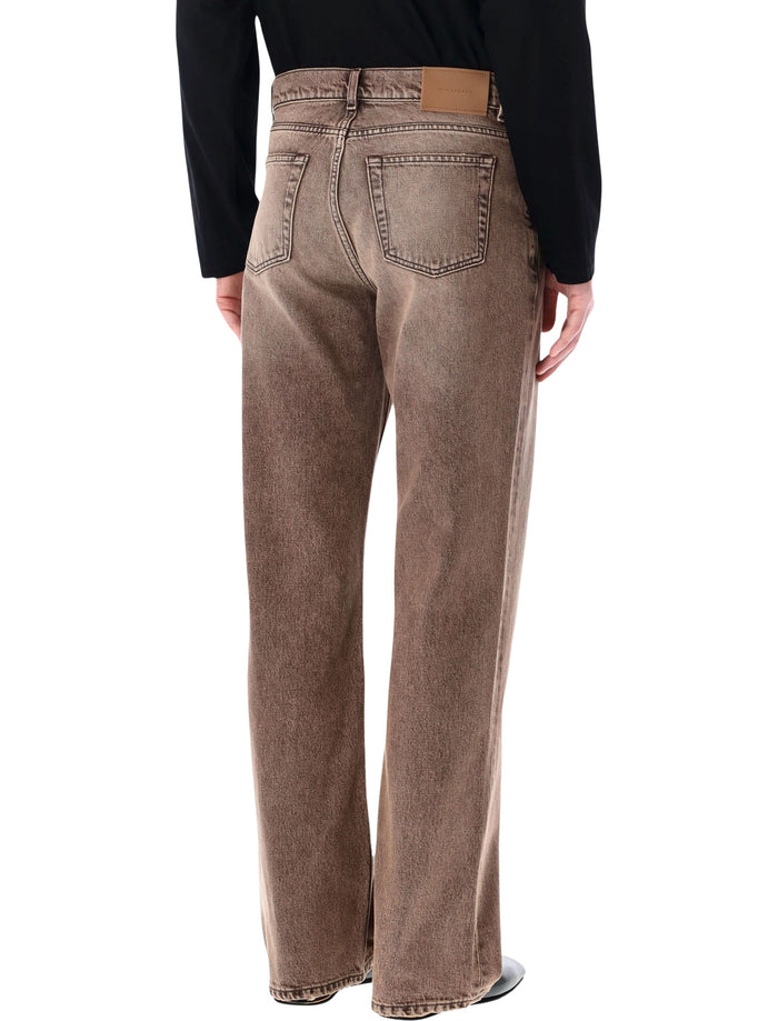 Our Legacy Carlson Cut straight-leg jeans Clay Brise Cotton