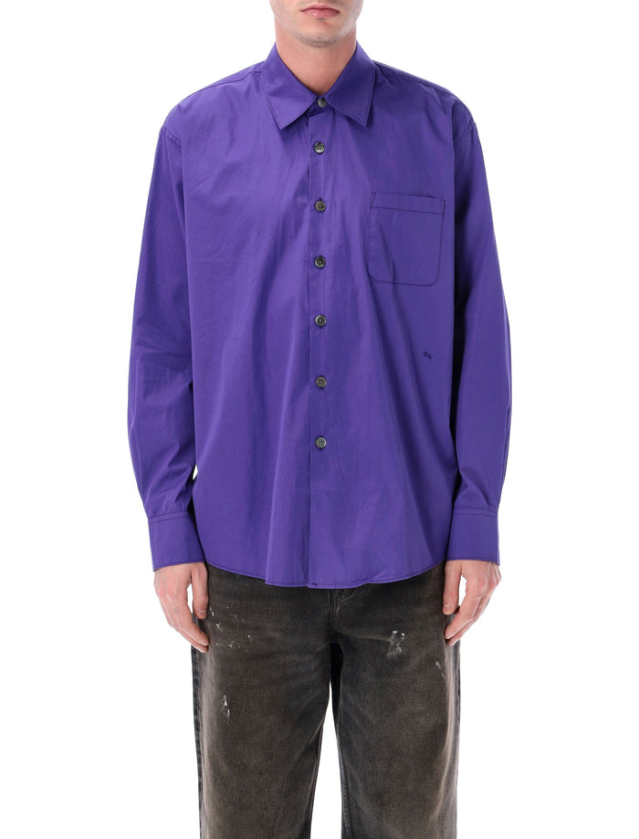 Our Legacy purple Above shirt Deep Blue Cotton
