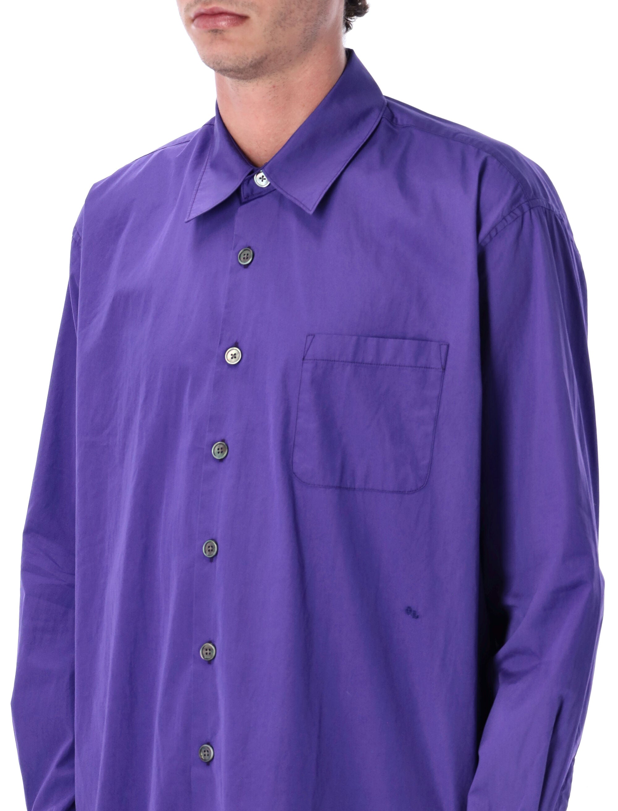 Our Legacy purple Above shirt Deep Blue Cotton