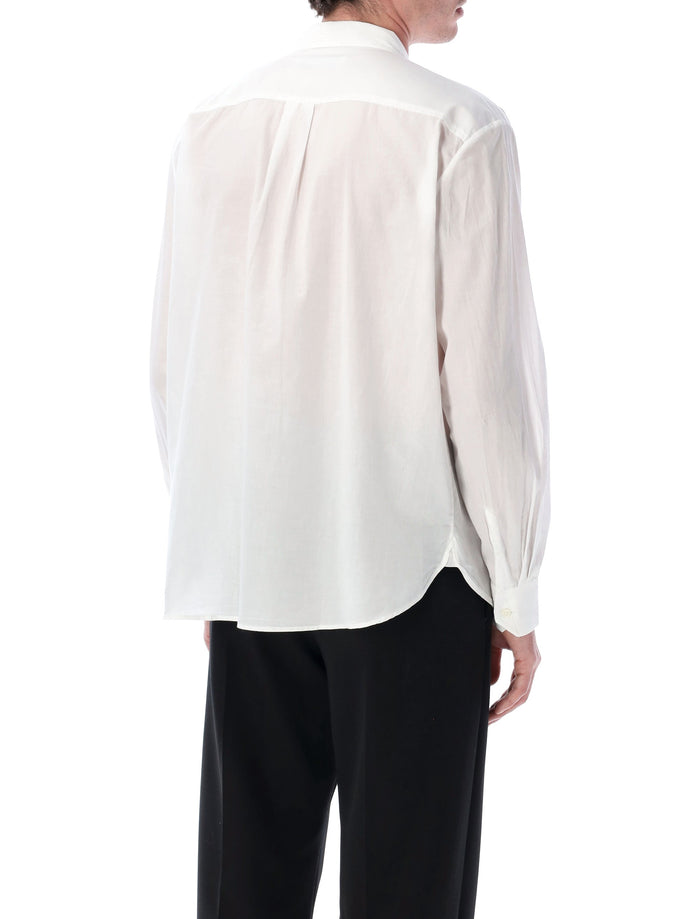 Our Legacy Ivory Pintuck Cotton Promise Shirt White