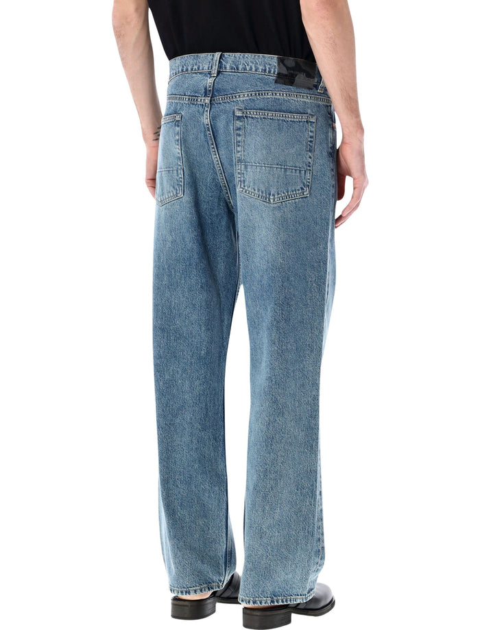 ur Legacy Third Cut blue tech denim pants Wash Cotton Jean